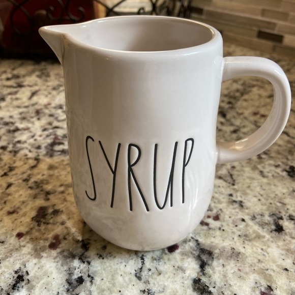 NEW Rae Dunn SYRUP Pitcher - Picture 1 of 3